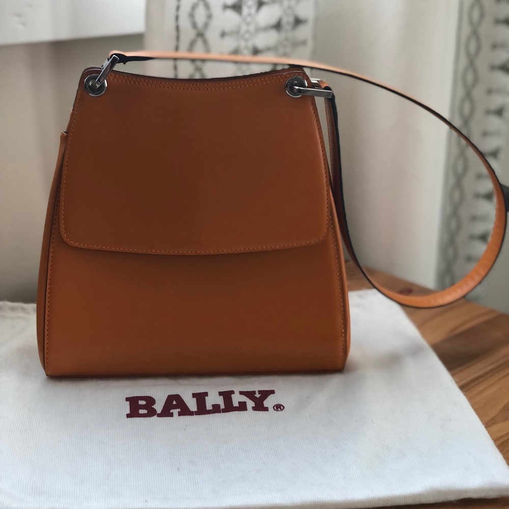 BALLY leather small shoulder bag